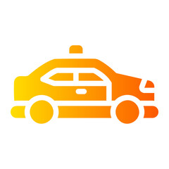 taxi Gradient icon