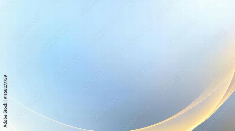 Aufkleber A soft gradient background with gentle curves, ideal for presentations or digital design.