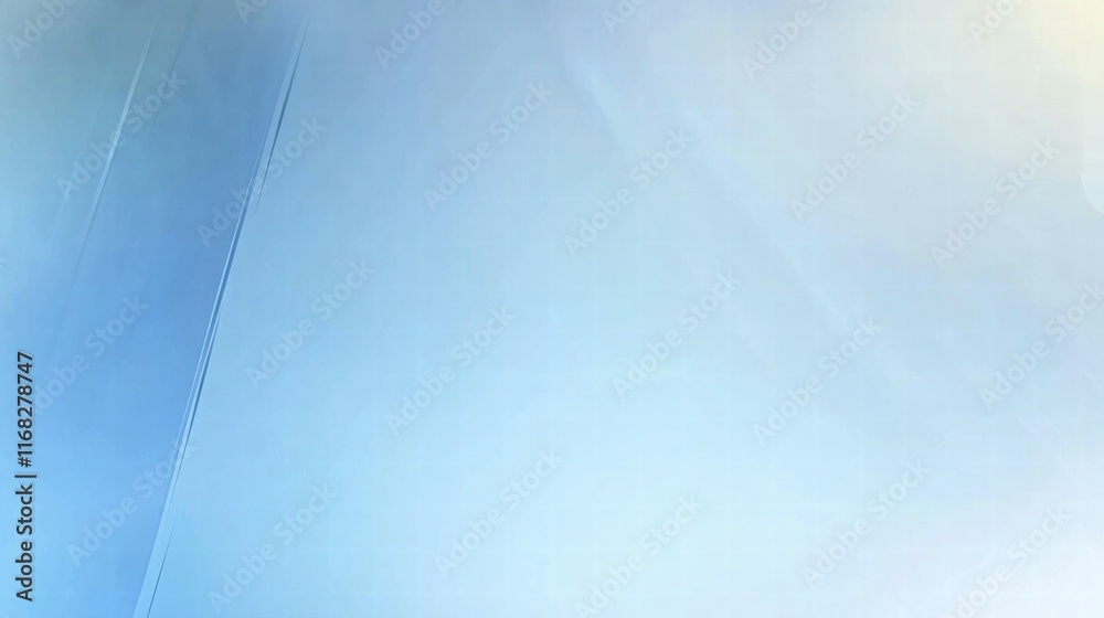 Poster a soft gradient background in light blue and white tones, ideal for digital design.