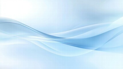 Soft blue waves create a serene and calming abstract background.