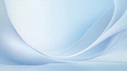 A soft, abstract background with flowing curves in light blue tones, ideal for presentations.