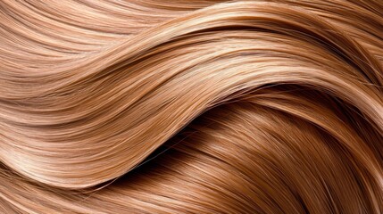 Naklejka premium Elegant hair flow high-quality image beauty industry close-up soft texture hair care concept