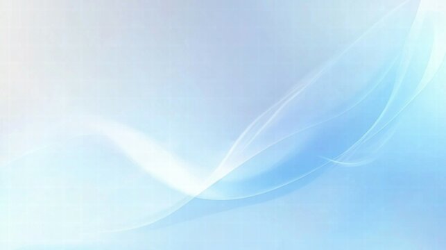 Soft blue abstract background with flowing lines, ideal for presentations or digital designs.