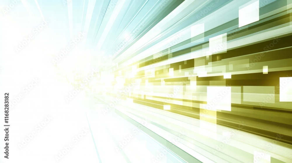 Aufkleber Abstract light rays creating a dynamic, futuristic background.