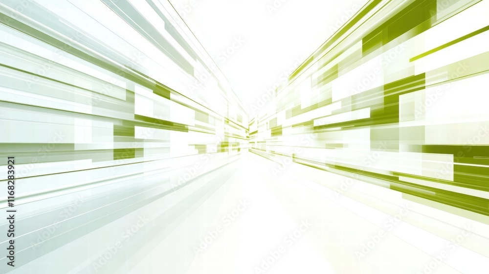Fototapete Abstract digital design with lines creating a sense of motion and depth.