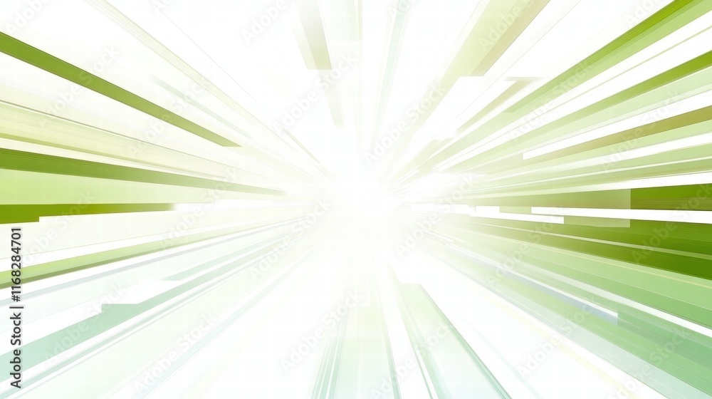 Aufkleber abstract light rays radiating from a central point, creating a vibrant, energetic effect.