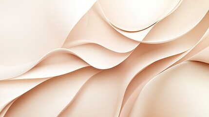 Fototapeta premium Warm light beige background with a seamless transition into creamy white for a classic feel.