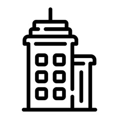 building Line Icon