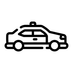 taxi Line Icon