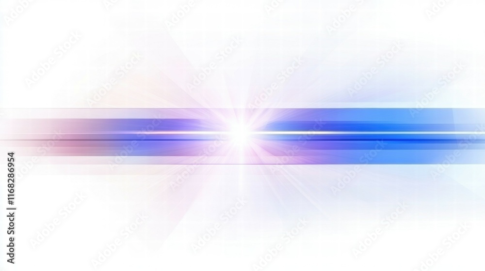 Aufkleber abstract light burst with gradient colors and soft lines, suggesting motion or energy.