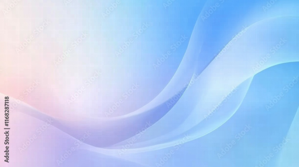 Poster soft, flowing abstract background in pastel colors, ideal for digital design and presentations.