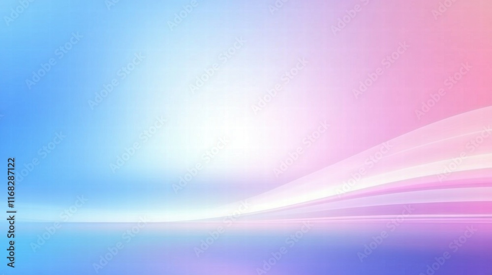 Poster a soft gradient background blending blue and pink hues, ideal for digital design or presentations.