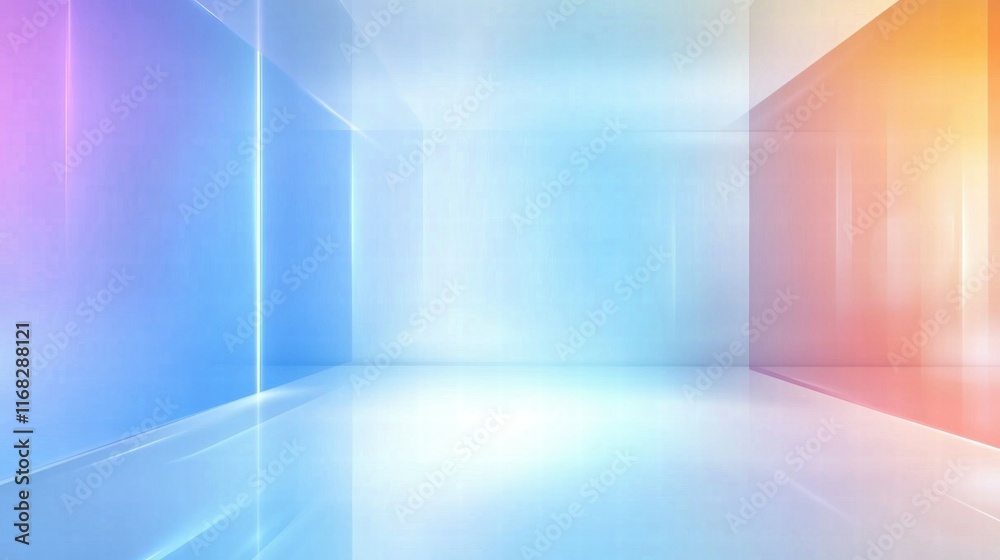 Poster Abstract gradient background with soft lighting, suitable for presentations or digital media.