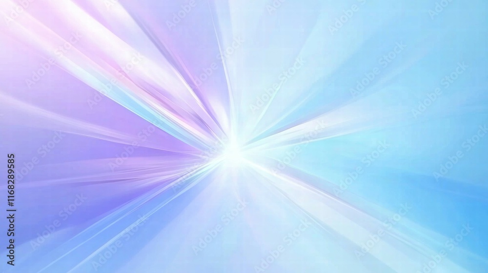 Aufkleber A soft gradient of light with pastel hues creating an ethereal and calming atmosphere.
