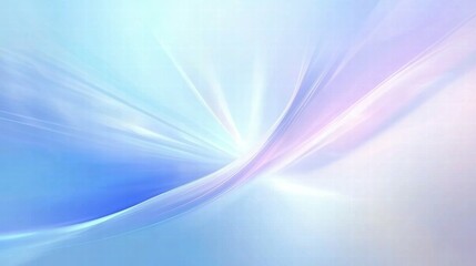 Obraz premium Soft, abstract gradient design with flowing lines in blue and pink hues.