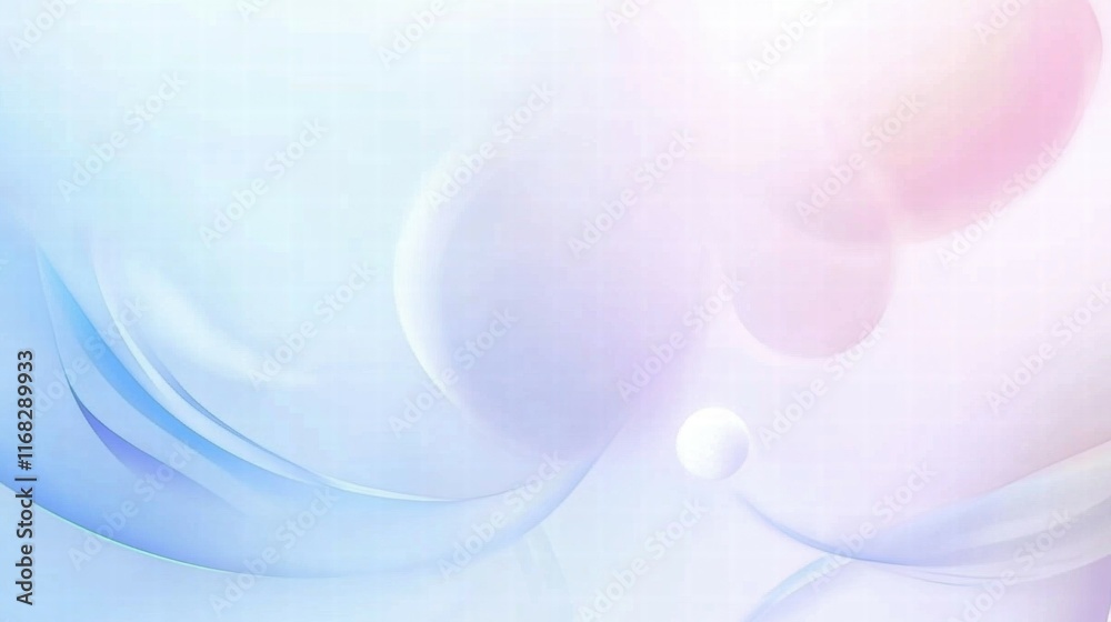 Poster a soft, abstract background featuring gentle colors and curves, ideal for digital designs.