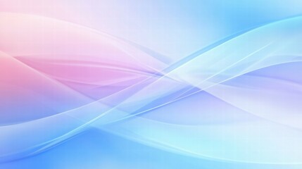 Obraz premium Abstract soft waves in pastel colors create a calming and serene background.