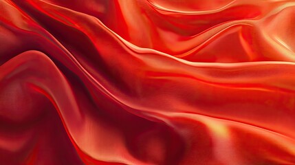 Obraz premium Bold gradient shifting from fiery orange to deep crimson, evoking warmth and intensity.