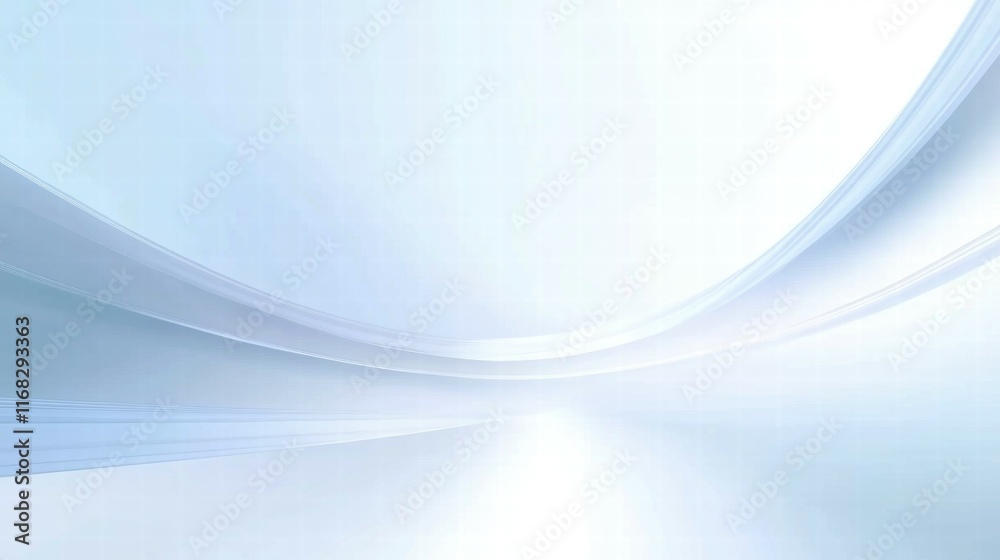 Poster A soft, abstract background with gentle curves and light, ideal for digital design projects.