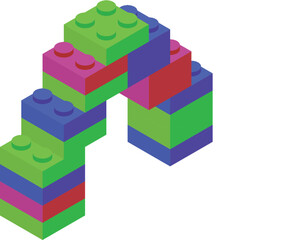 Fototapeta premium 블럭