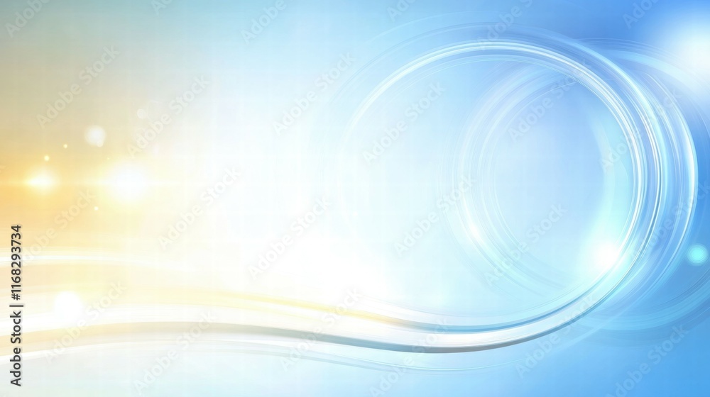 Poster a soft gradient background with light effects, suitable for presentations or digital designs.