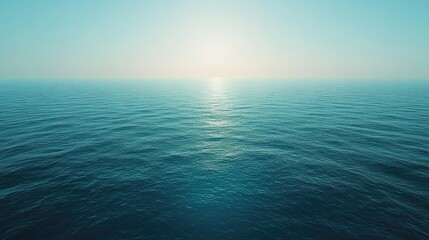 Obraz premium Gradient from cerulean blue to turquoise, evoking the essence of water and tranquility.