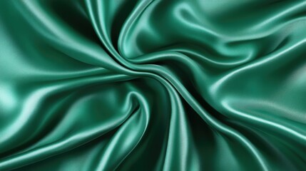 Obraz premium Shadowy dark emerald green background with smooth gradients into black, suggesting elegance.