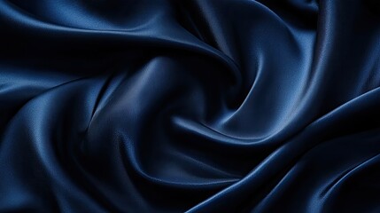 Obraz premium Smooth dark navy background with subtle transitions into black, evoking calm and sophistication.