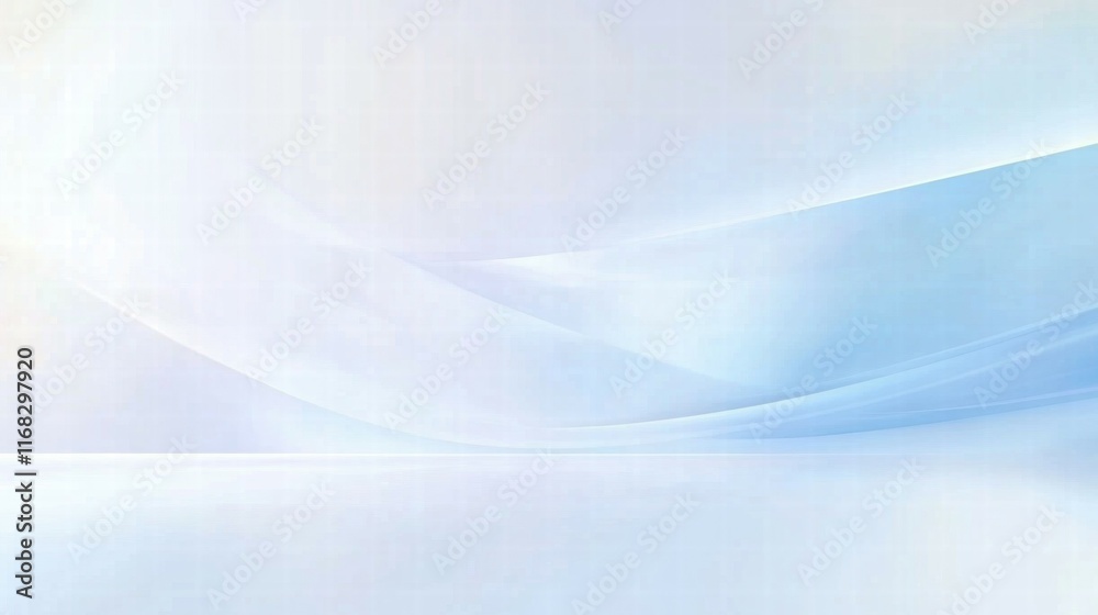 Poster A soft, abstract background with gentle curves and a light color palette.
