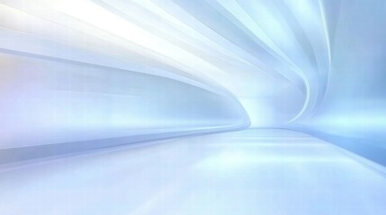 Naklejka premium A smooth, abstract background with soft curves and a light color palette.