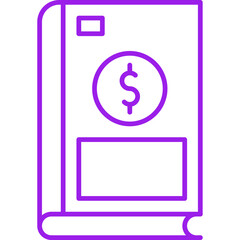 Book Keeping icon single vector illustration
