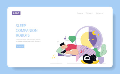 Sleepmaxxing. Flat Vector Illustration