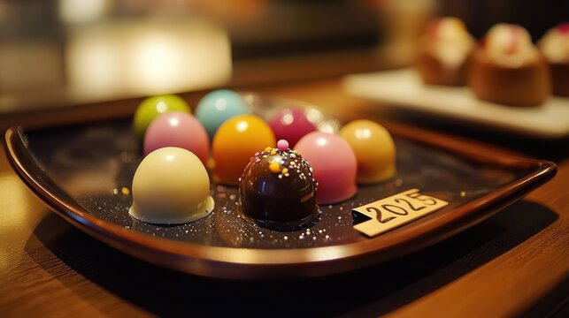 Special gifts for Valentine’s Day in 2025. Various delicious shaped chocolates for your favorite friends and lovers.