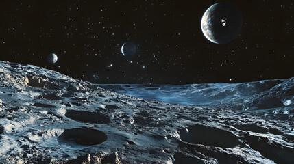 Lunar surface