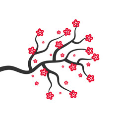 Chinese Flower Branches