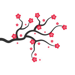 Chinese Flower Branches