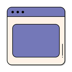 social media feed post element transparent background