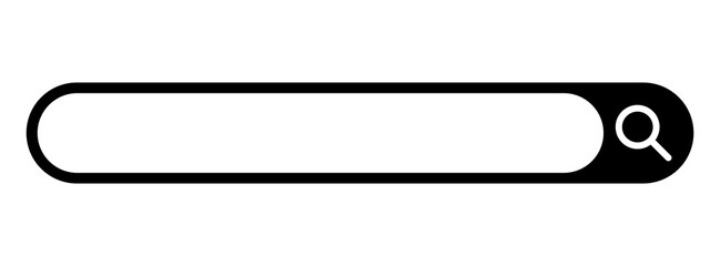 search bar element transparent background