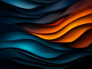 Abstract waves in vibrant colors create a dynamic and modern visual backdrop for creative projects.
