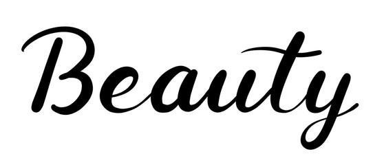 Beautyの手書き文字