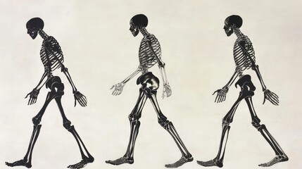 Scoliosis Effects on Posture and Gait in Skeletons