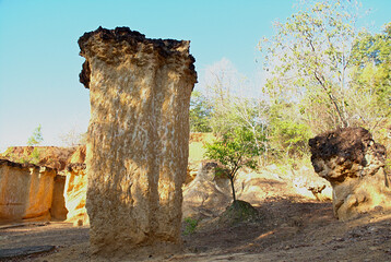 Soil subsidence has occurred over thousands of years, and everything is natural.