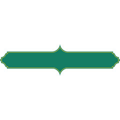 Flat Islamic Banner