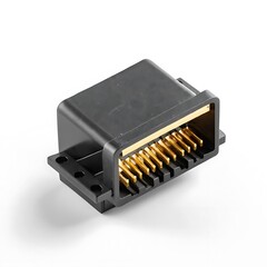 Edge Connector isolated on a white background