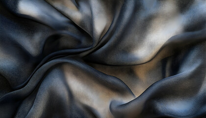Obraz premium Abstract Draped Fabric Illustration