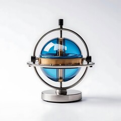 Gyroscope isolated on a white background