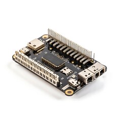 Microbit isolated on a white background