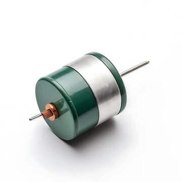 Varistor isolated on a white background