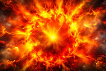 burning flame, abstract background