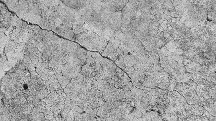 Cracked concrete wall texture, Cement background not painted in vintage style